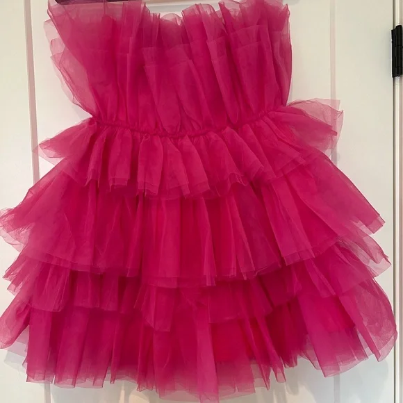 vici hot pink dress Ready To Party Babydoll Dress In Hot Pink Curves – Impressions Online  Boutique